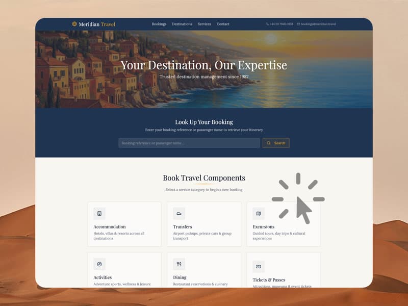 Automatic Quote Generation and Booking in DMC Portals