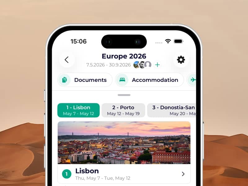 Digital App from Booking Confirmations